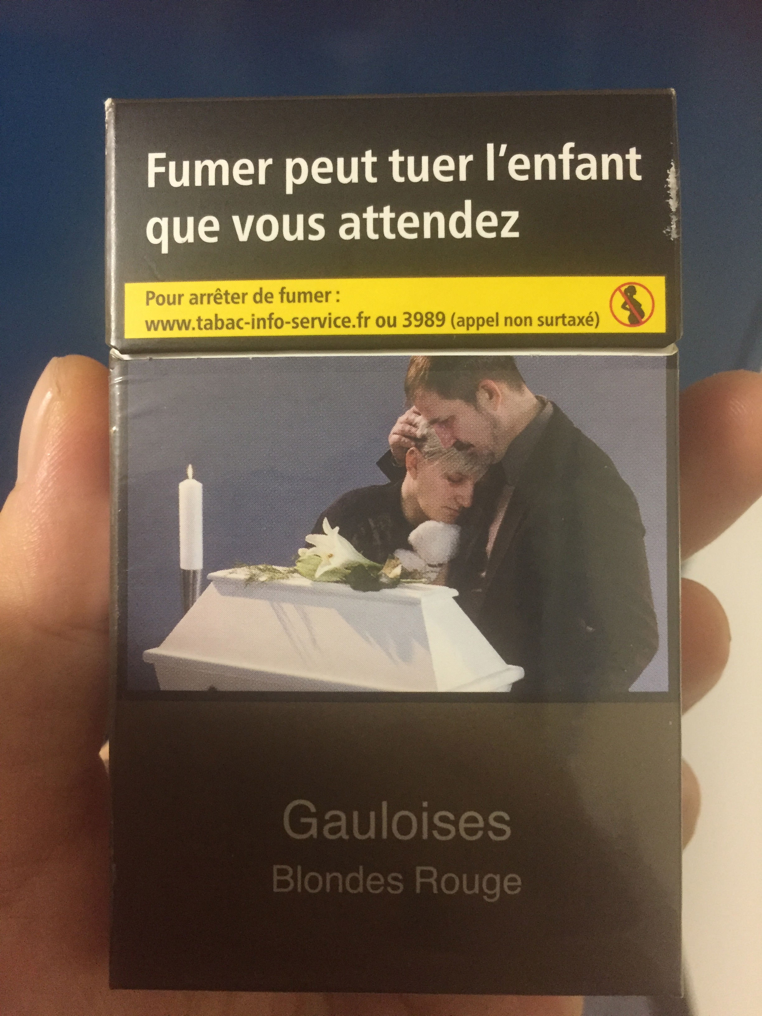 怖い フランスの煙草のパッケージ 会話 フランス語教室douce France